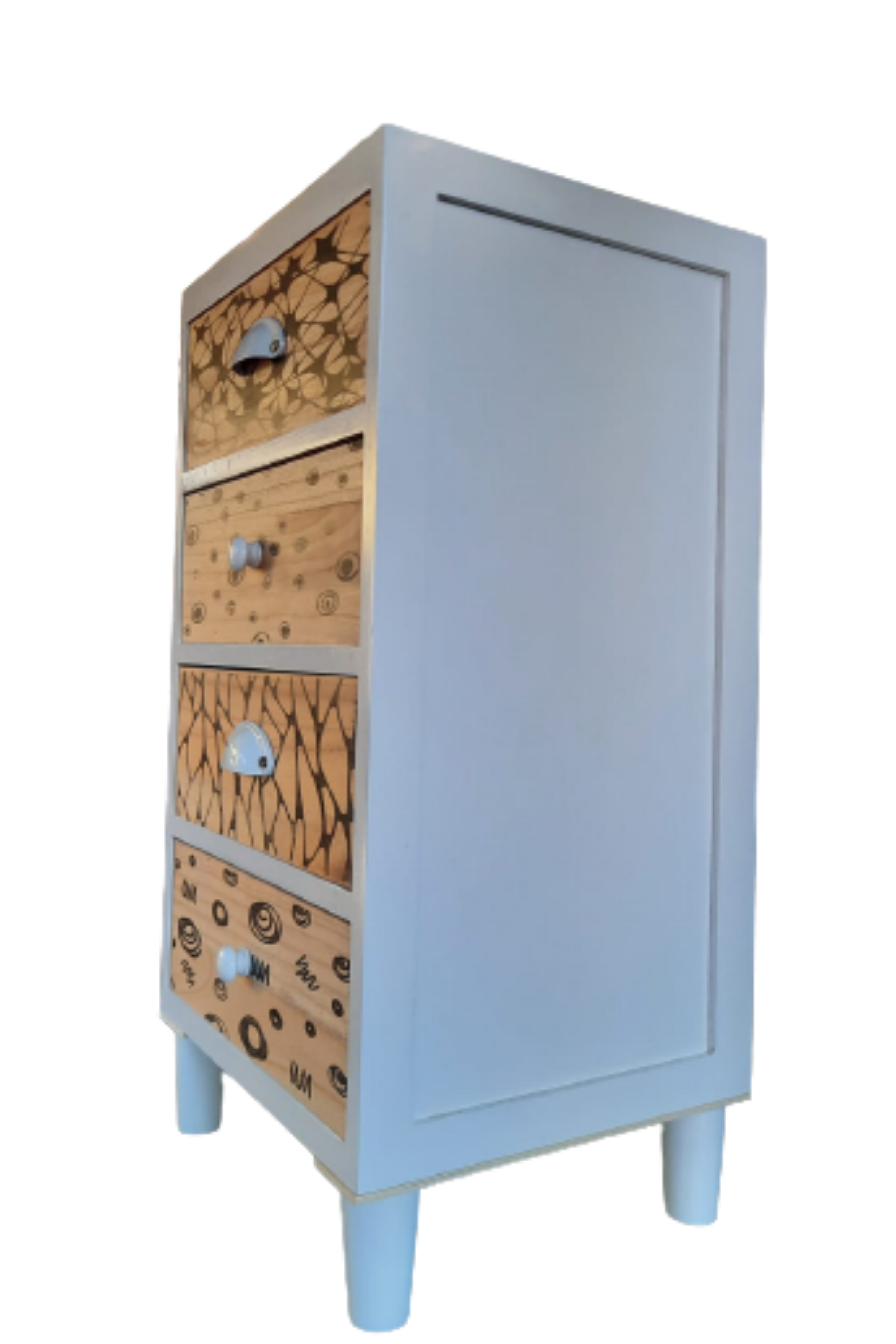 CHARLOTTE VELADOR 100% MADERA DISEÑO PRINT - Imagen 9
