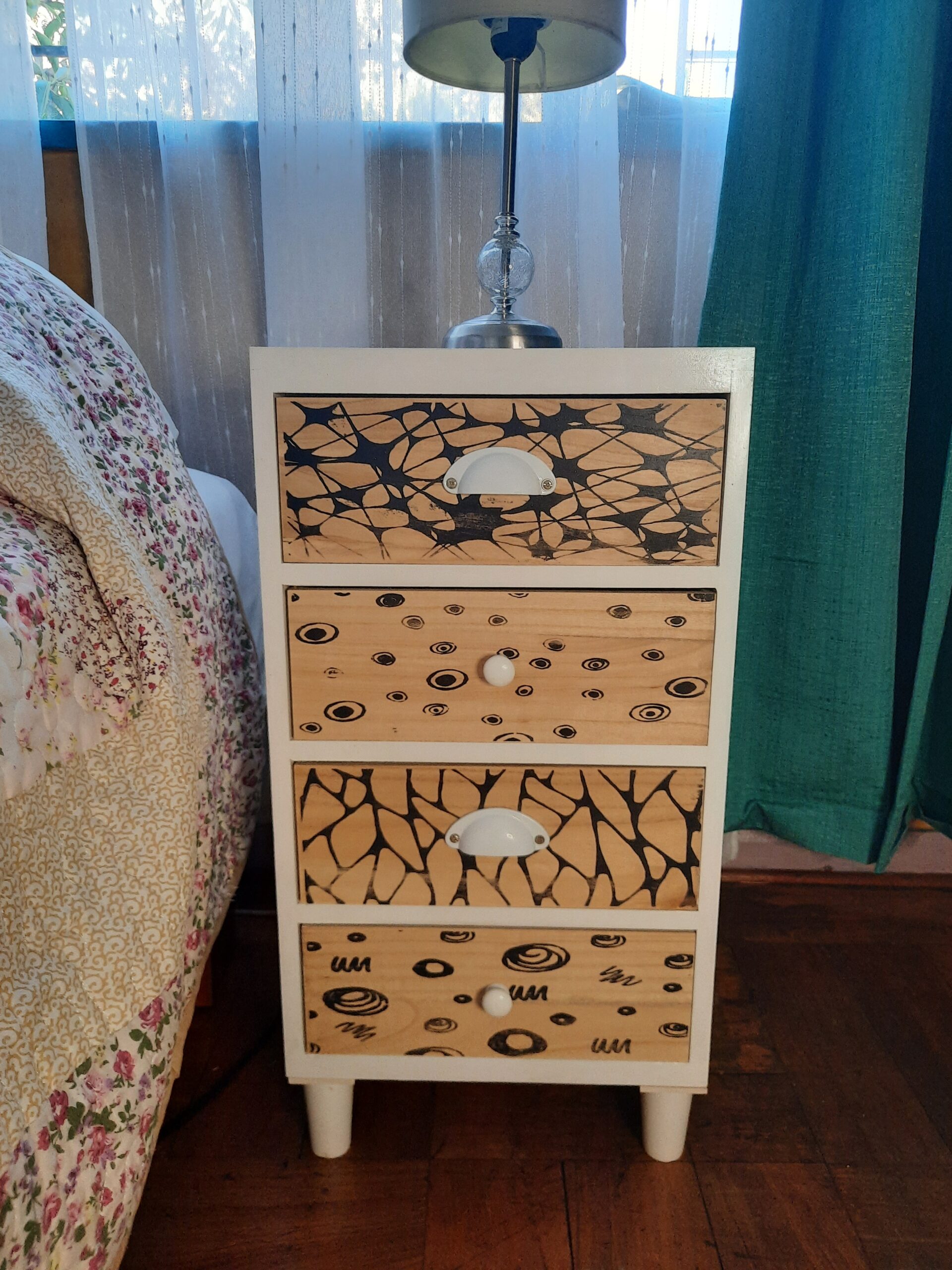 CHARLOTTE VELADOR 100% MADERA DISEÑO PRINT - Imagen 13