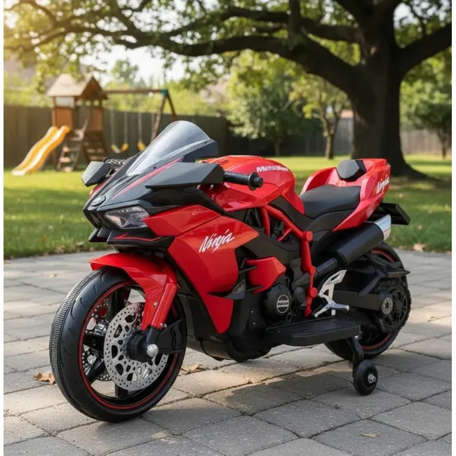 Moto a Bateria Ninja Red - Imagen 3