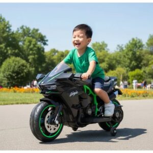 Moto a Bateria Ninja Verde